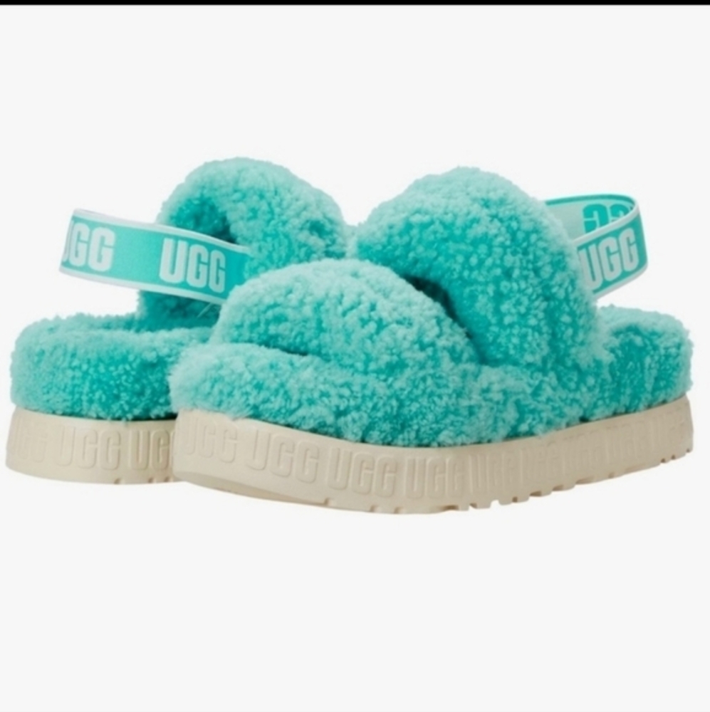 Ugg Oh Fluffita Platform slides,sandals,slip on